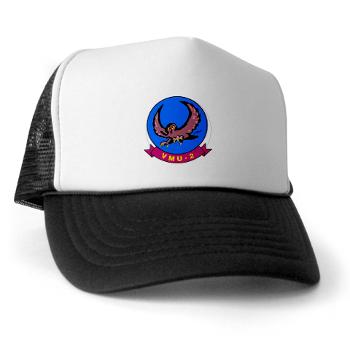 MUAVS2 - A01 - 02 - Marine Unmanned Aerial Vehicle Squadron 2 (VMU-2) - Trucker Hat - Click Image to Close